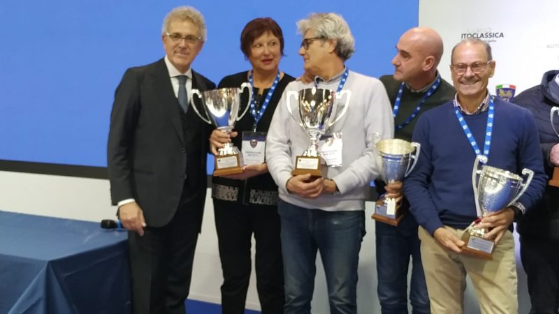 Premiazioni ASI a Milano – protagonisti Magnanini Valentini Club Altotevere