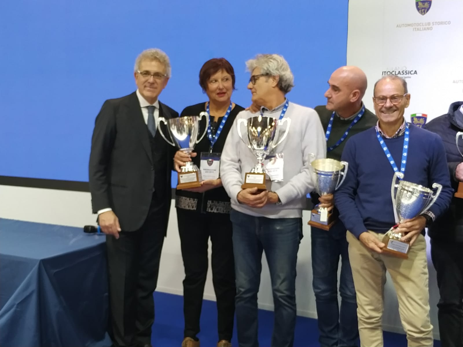 Premiazioni ASI a Milano – protagonisti Magnanini Valentini Club Altotevere
