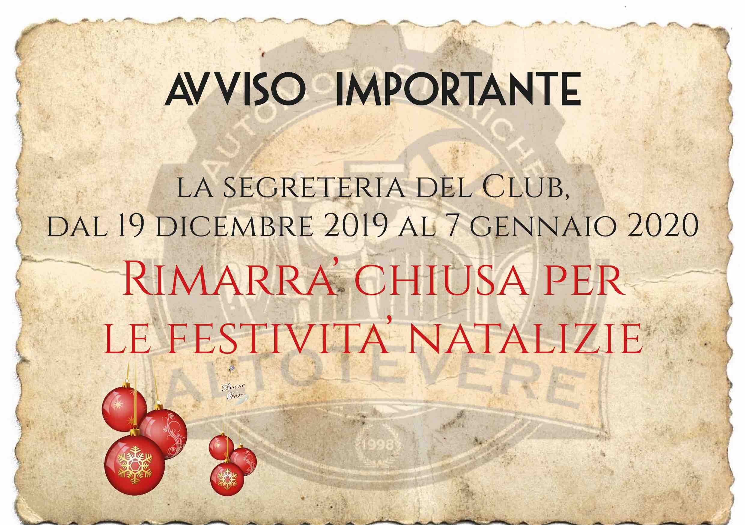 Segreteria del Club