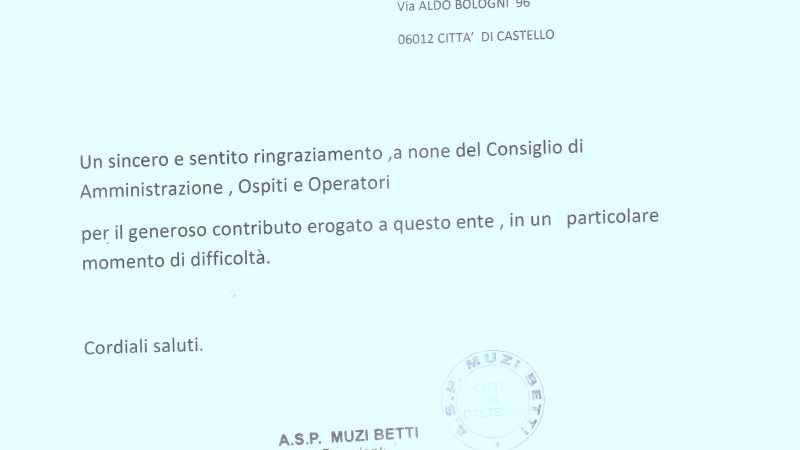 Club Altotevere per il sociale