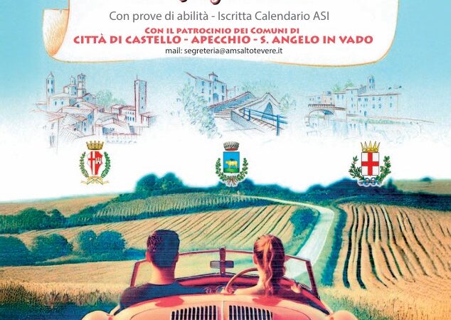 Tutto pronto per il 1° Trofeo “Baronia di Monte Ruperto” organizzato dal Club Auto Moto Storiche Altotevere